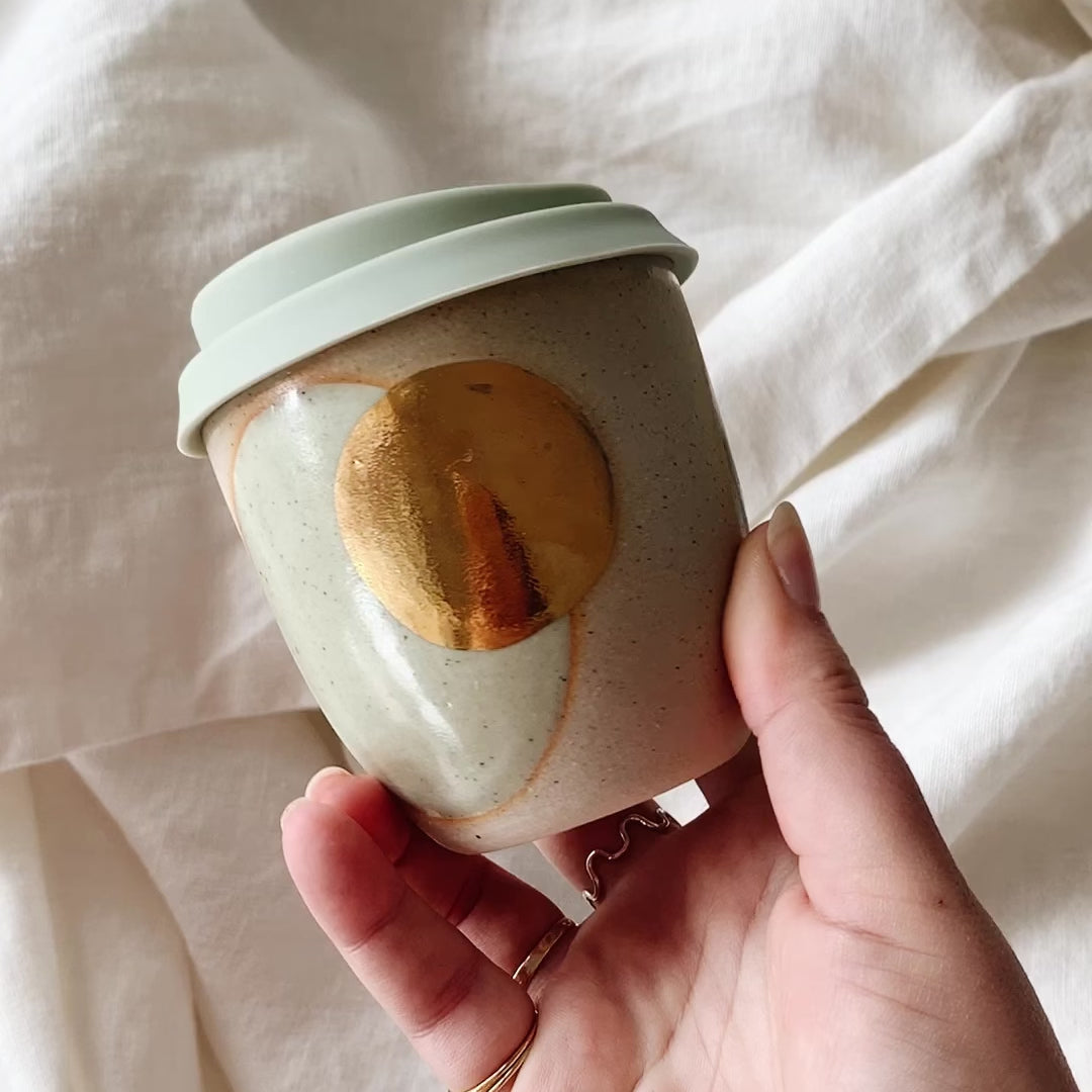 Reusable takeaway cup ~ Eclipse {8oz}
