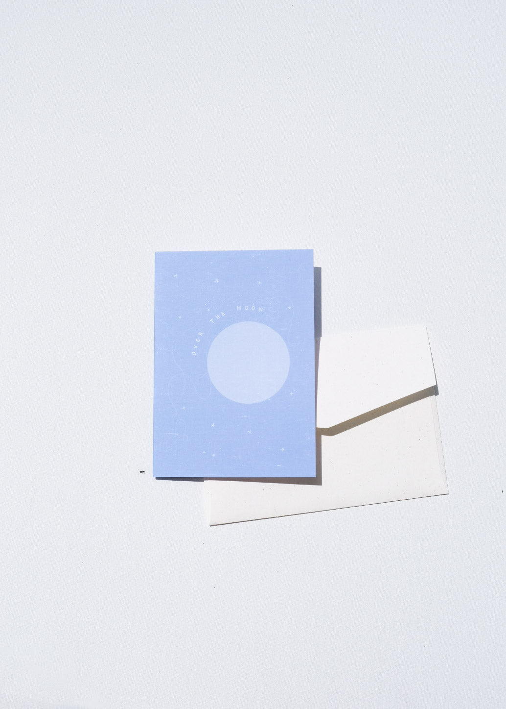 'Over the Moon' greeting card ~ Studio Partridge