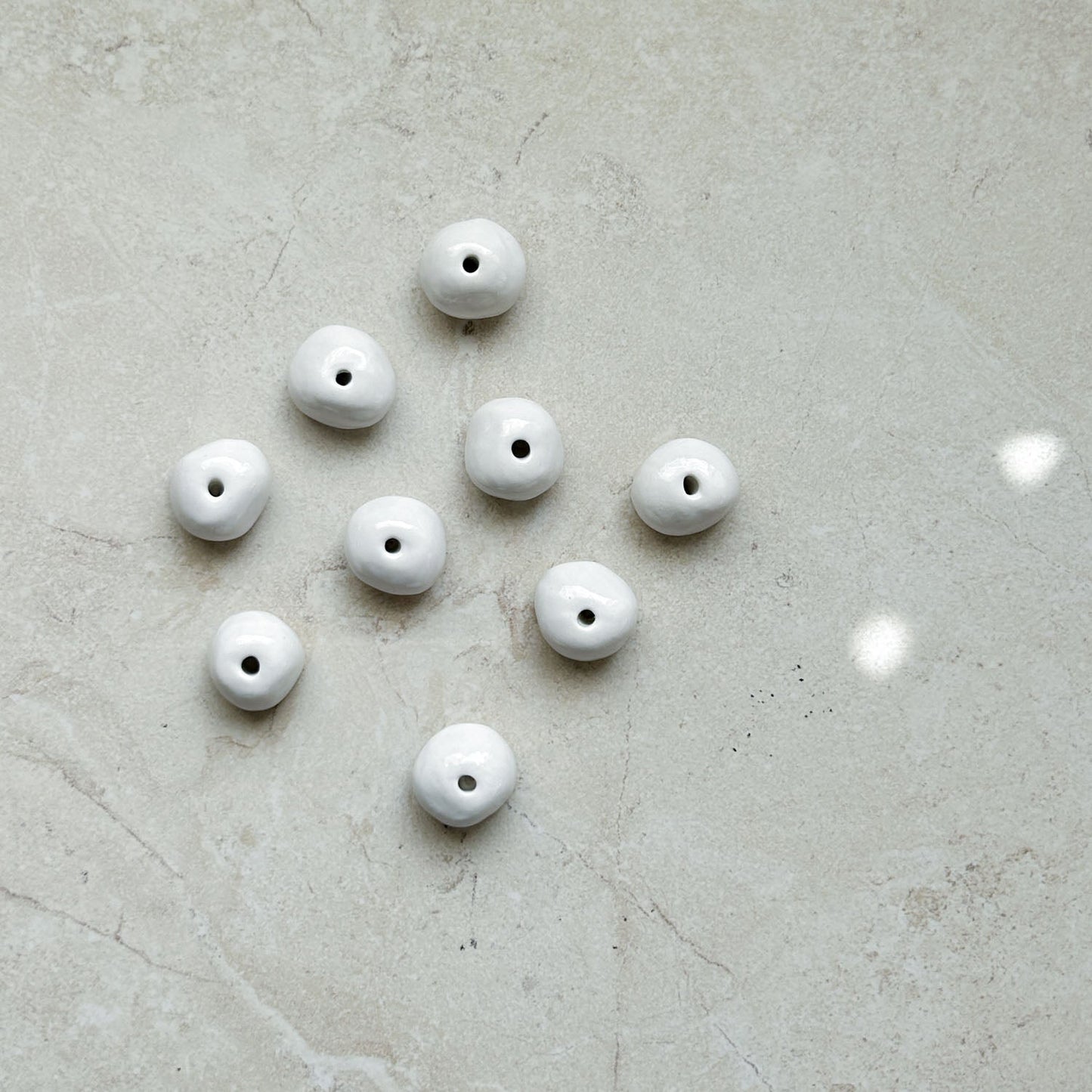 Incense bead ~ Classic White