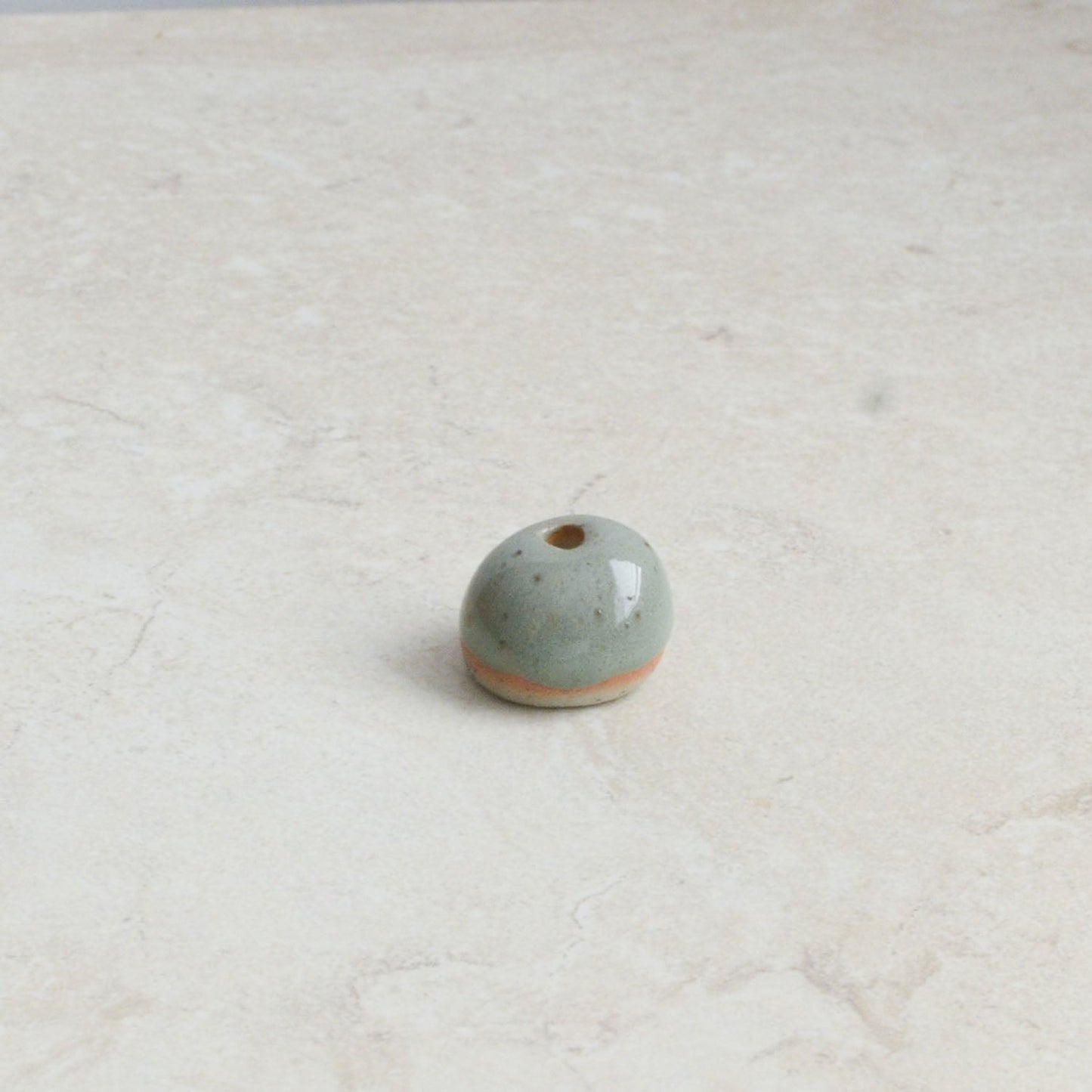 Incense bead ~ Sage on Natural