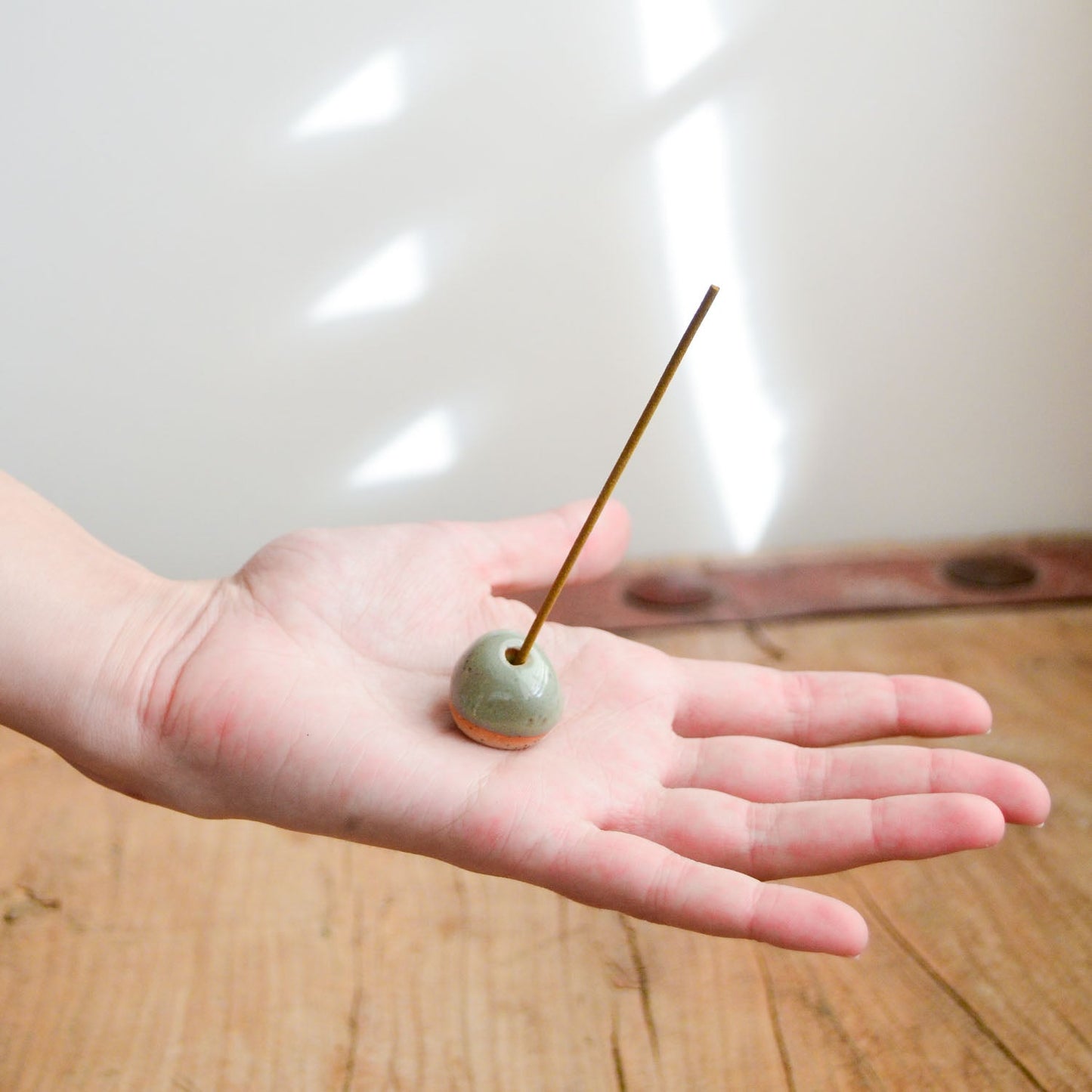 Incense bead ~ Sage on Natural