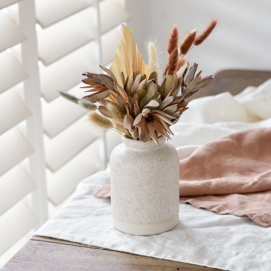 Stoneware jar {medium} ~ Haven