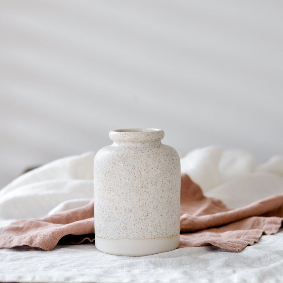 Stoneware jar {medium} ~ Haven
