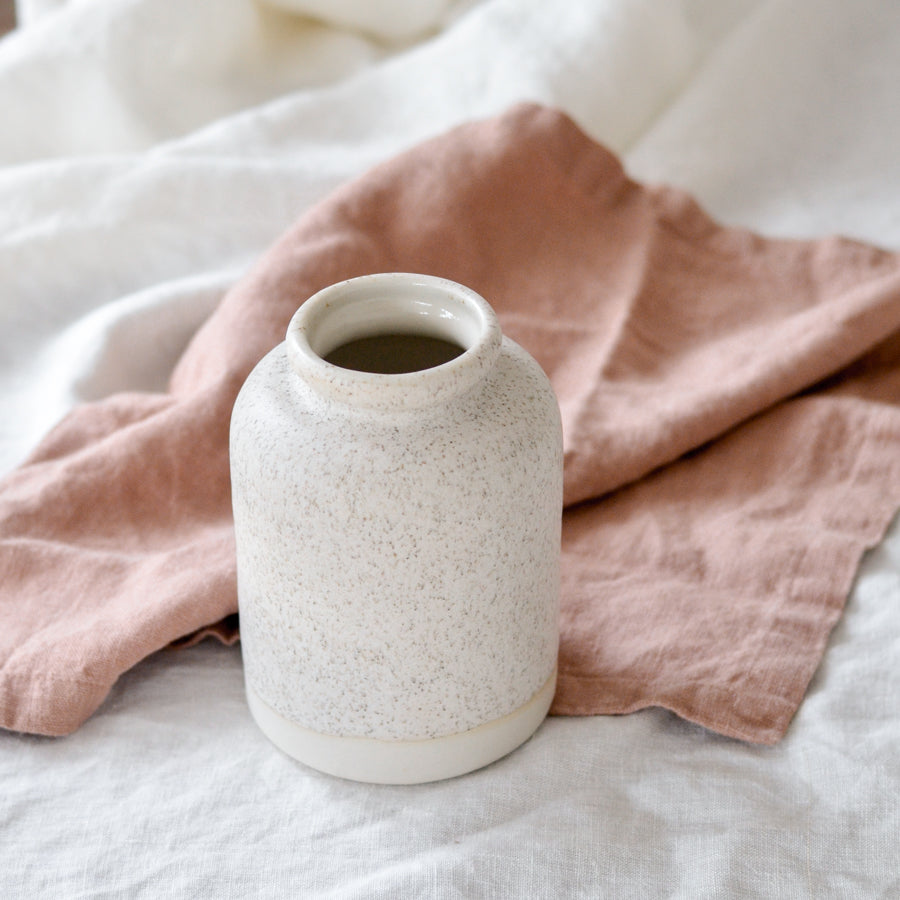 Stoneware jar {medium} ~ Haven
