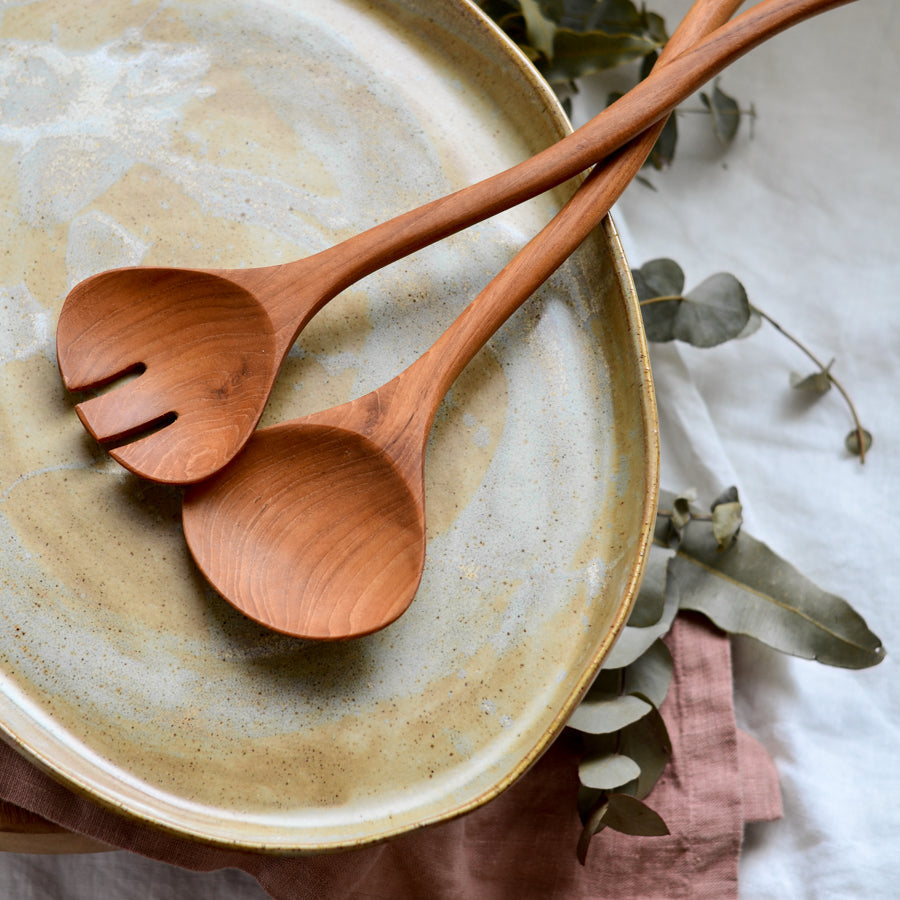 Oval serving platter ~ Pebblestone
