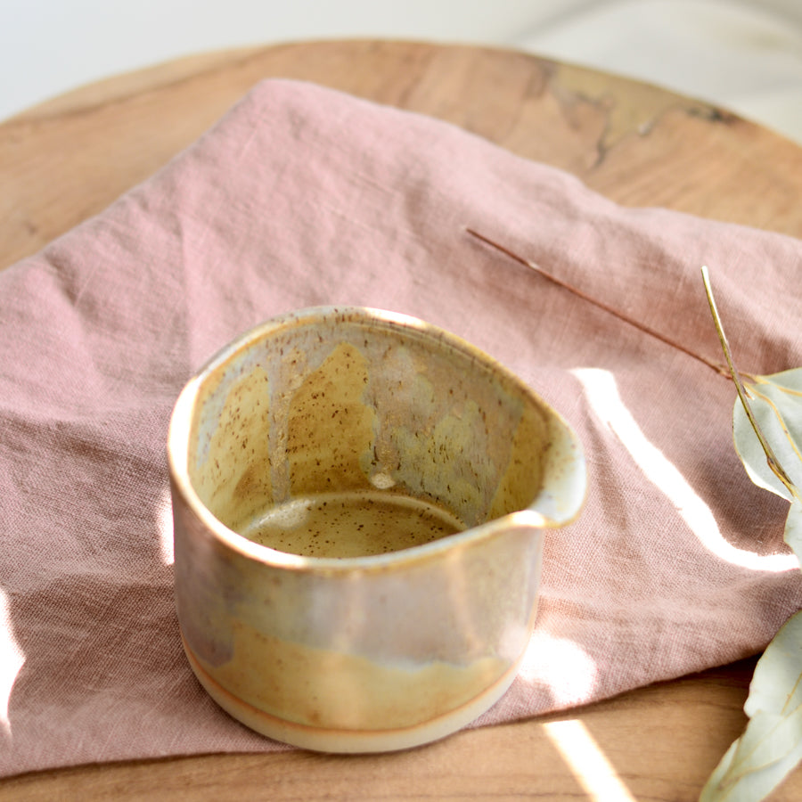 Handmade pourer ~ Pebblestone