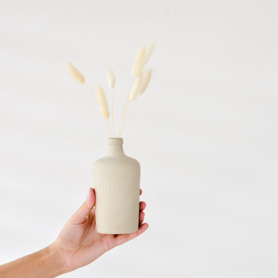 Alchemy bottle vase ~ Natural