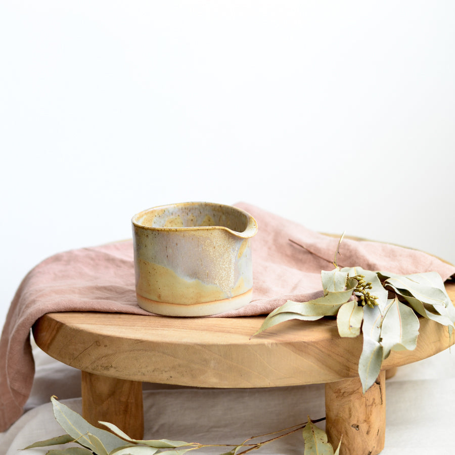 Handmade pourer ~ Pebblestone