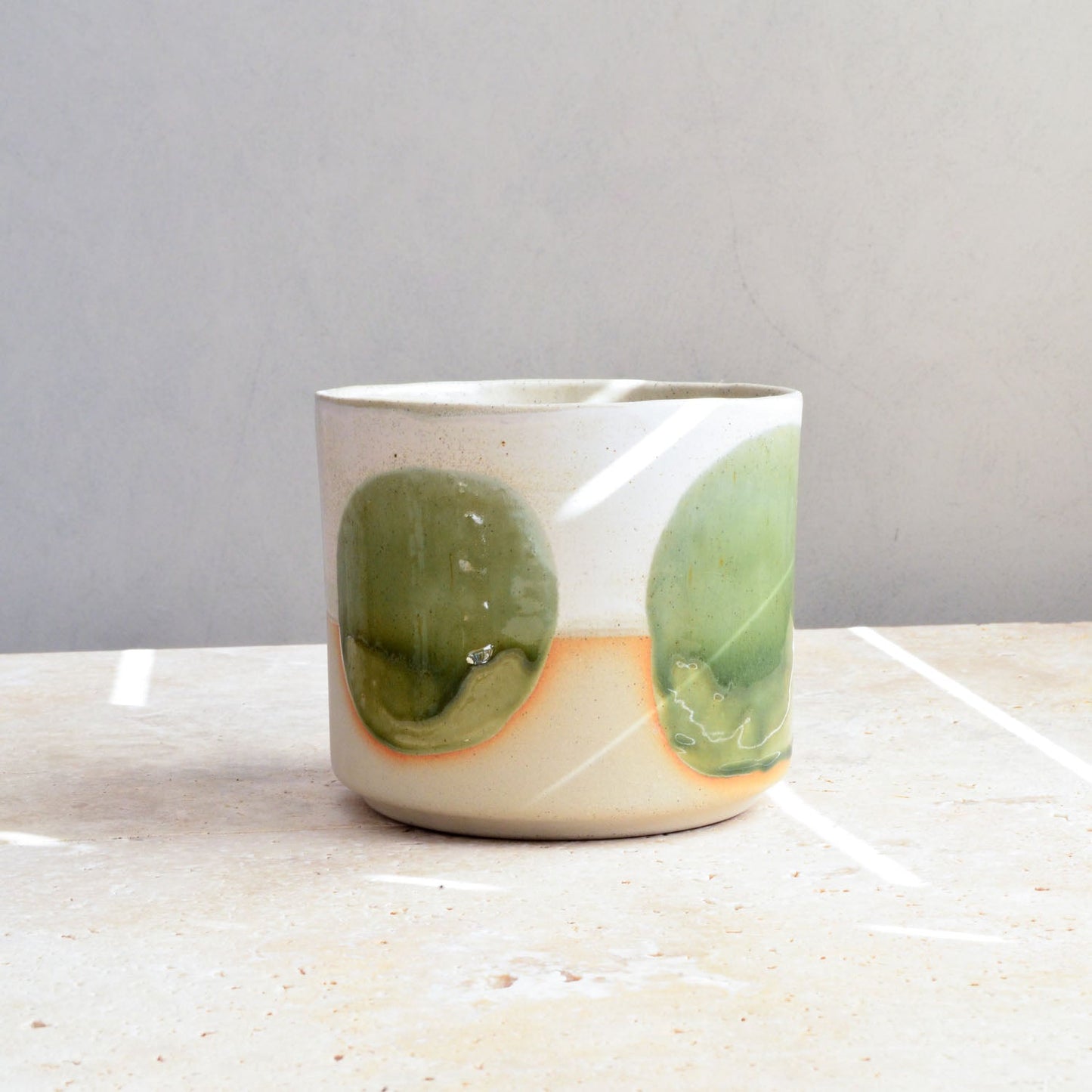 Ceramic planter ~ Moss