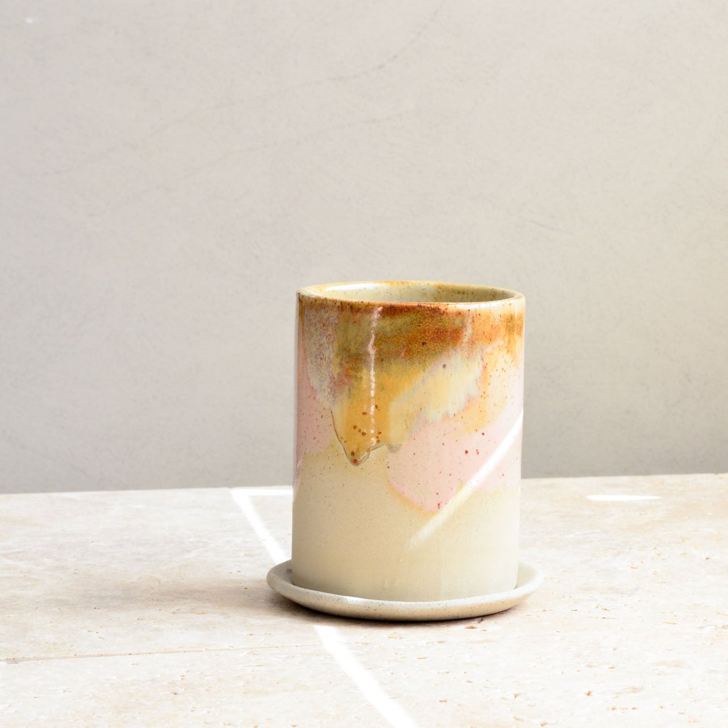 Succulent pot ~ Earthy Retro