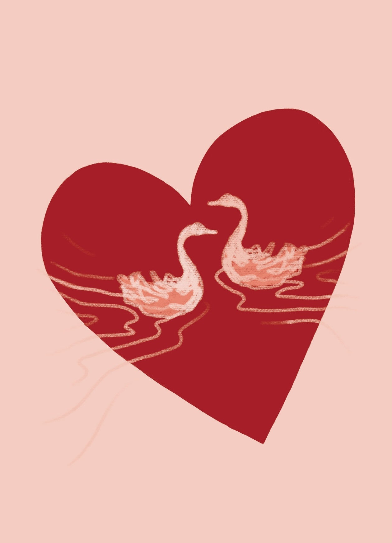 'Love Birds' greeting card ~ Studio Partridge