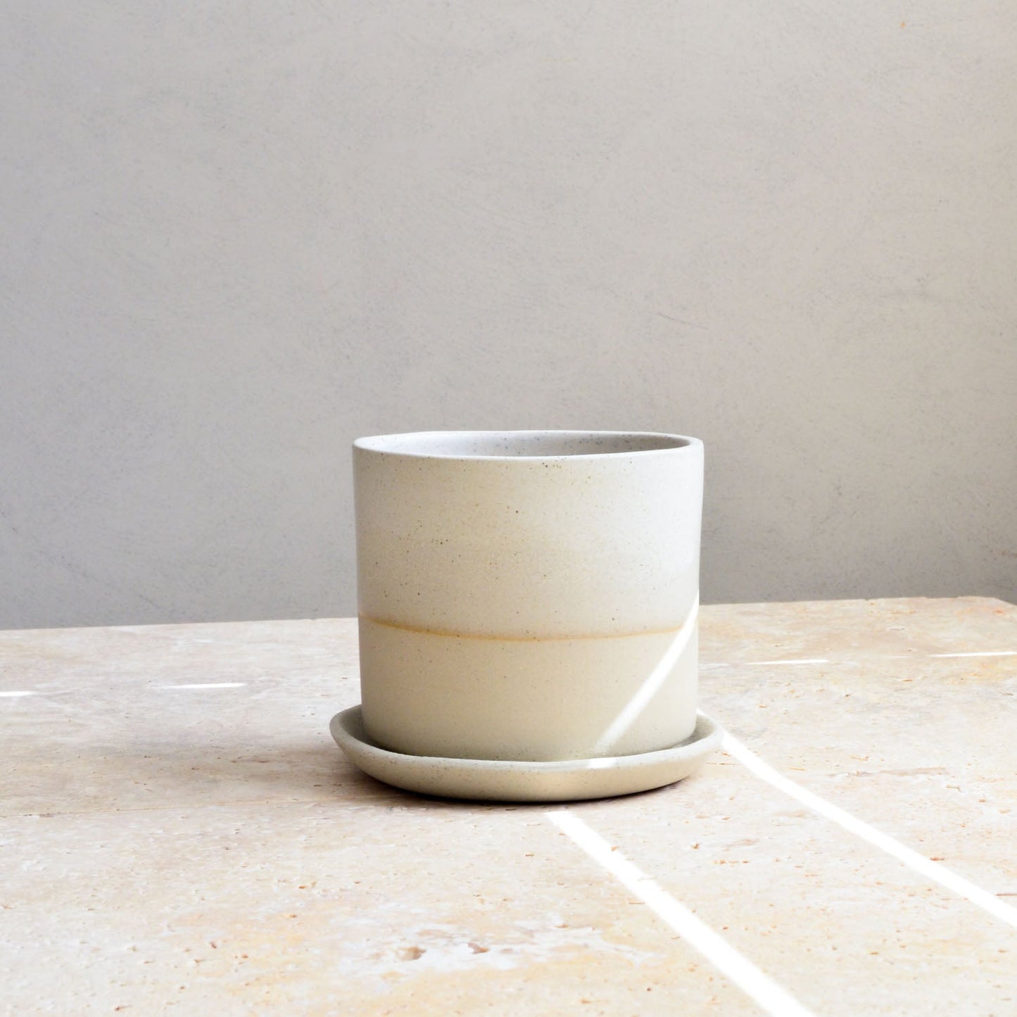 Ceramic planter ~ Driftwood