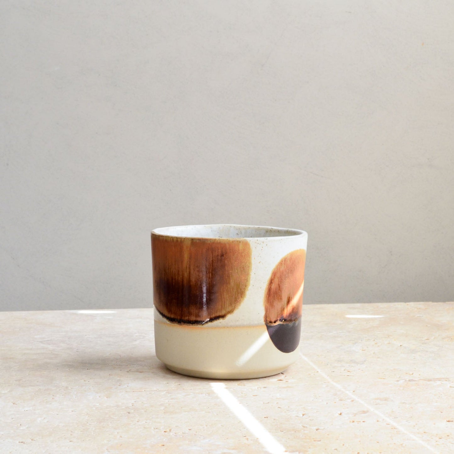 Ceramic planter ~ Coffee