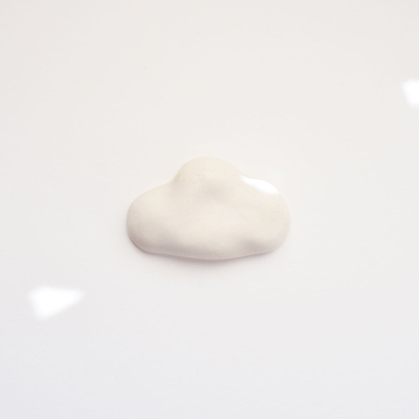 Ceramic wall hanging ~ Cloud (Driftwood)