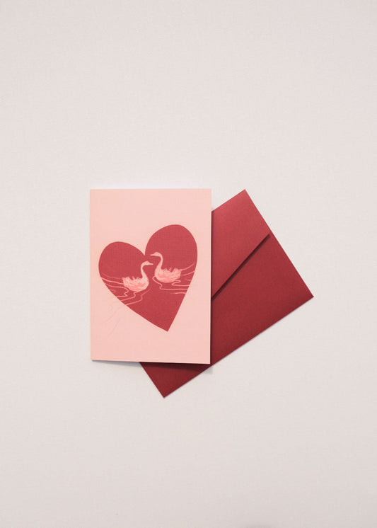 'Love Birds' greeting card ~ Studio Partridge