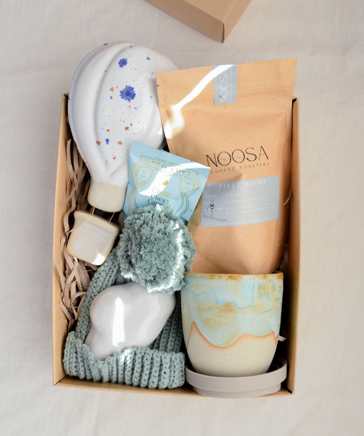 Noosa Nesting baby gift set