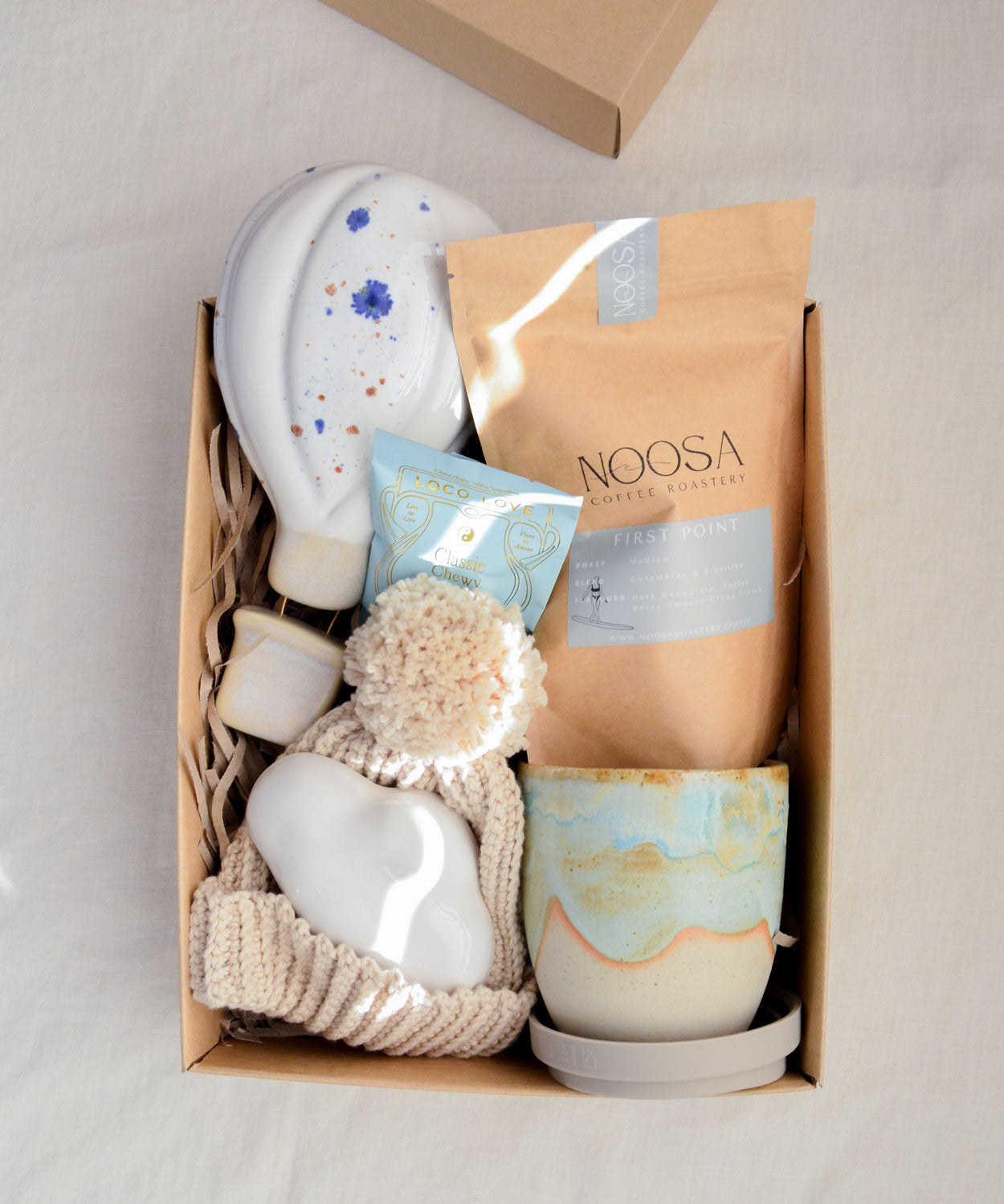 Noosa Nesting baby gift set
