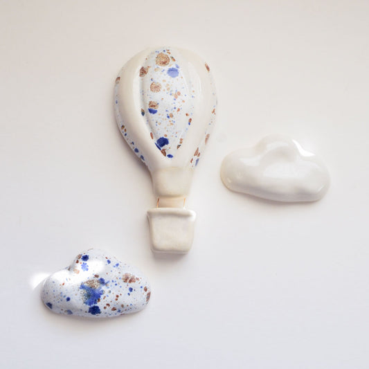 Bundle ~ Cloud & Hot Air Balloon (Speckle)