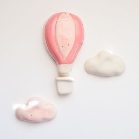 Bundle ~ Cloud & Hot Air Balloon (Pinks)