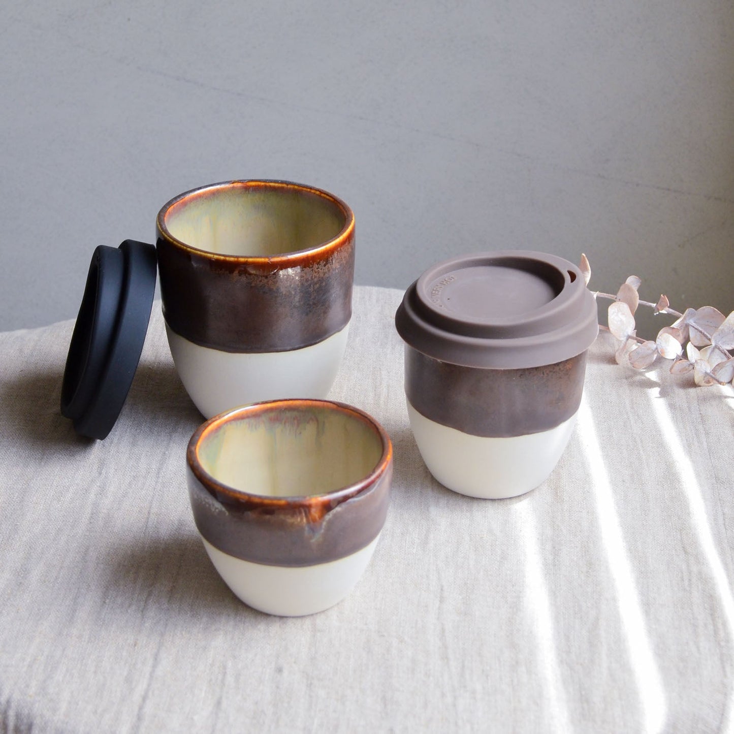 Reusable takeaway cup ~ Bunya {6oz}