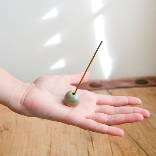 Incense bead ~ Sage on Natural