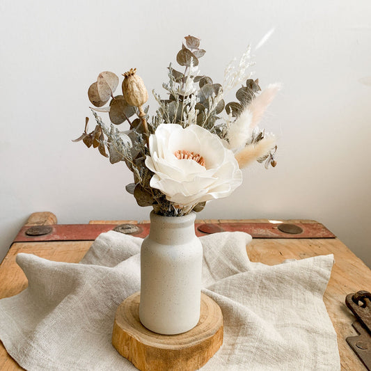Dried posy ~ Wild Rose sola wood flower