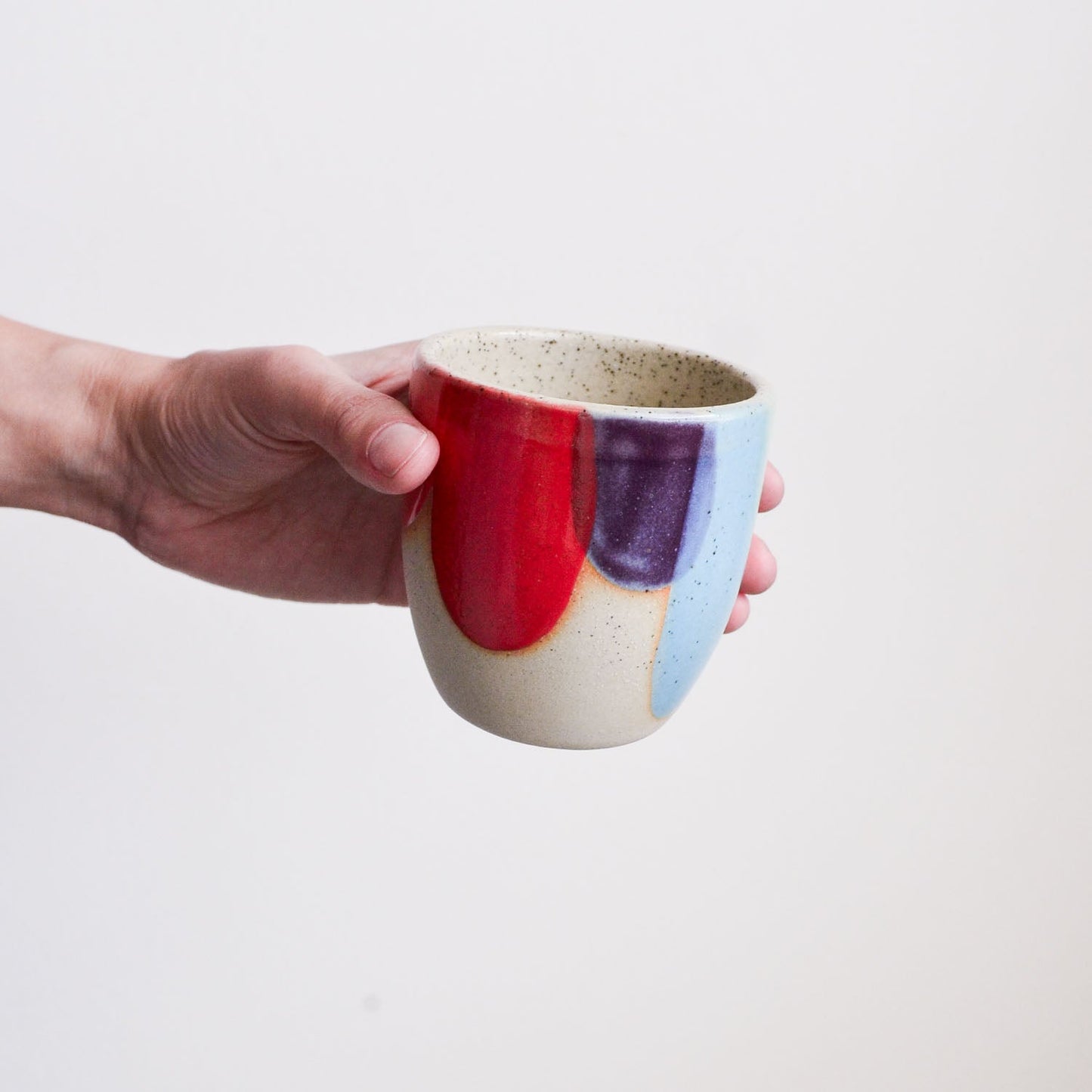 Reusable takeaway cup ~ Rainbow {8oz}