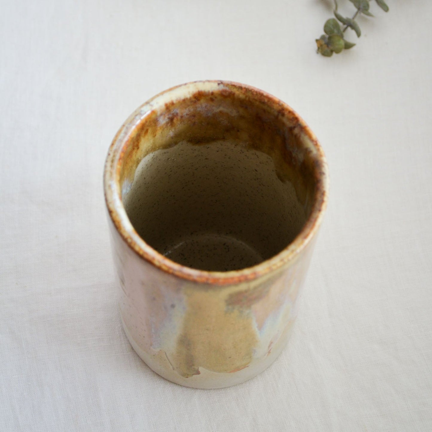 Tall Vase ~ Earthy Retro