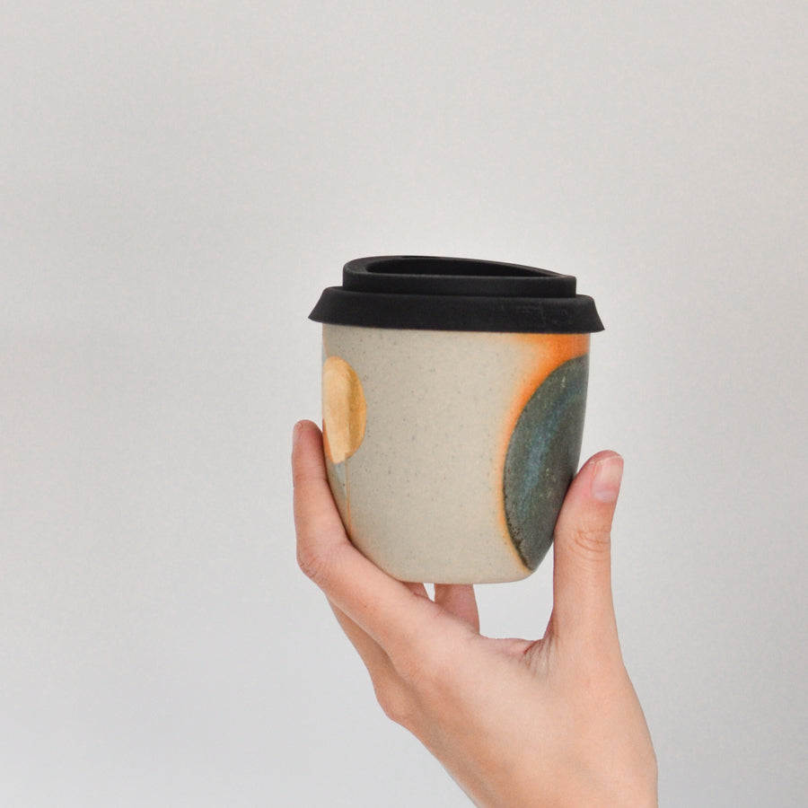 Reusable takeaway cup ~ Eclipse {8oz}