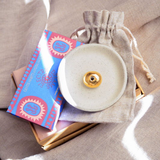 Incense gift bundle in gift box ~ Gold Lustre