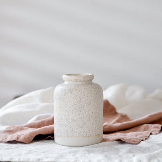 Stoneware jar {medium} ~ Haven