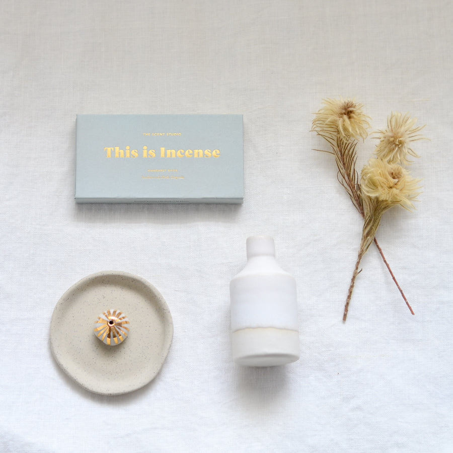 Serenity incense gift set ~ Gold Lustre Lines