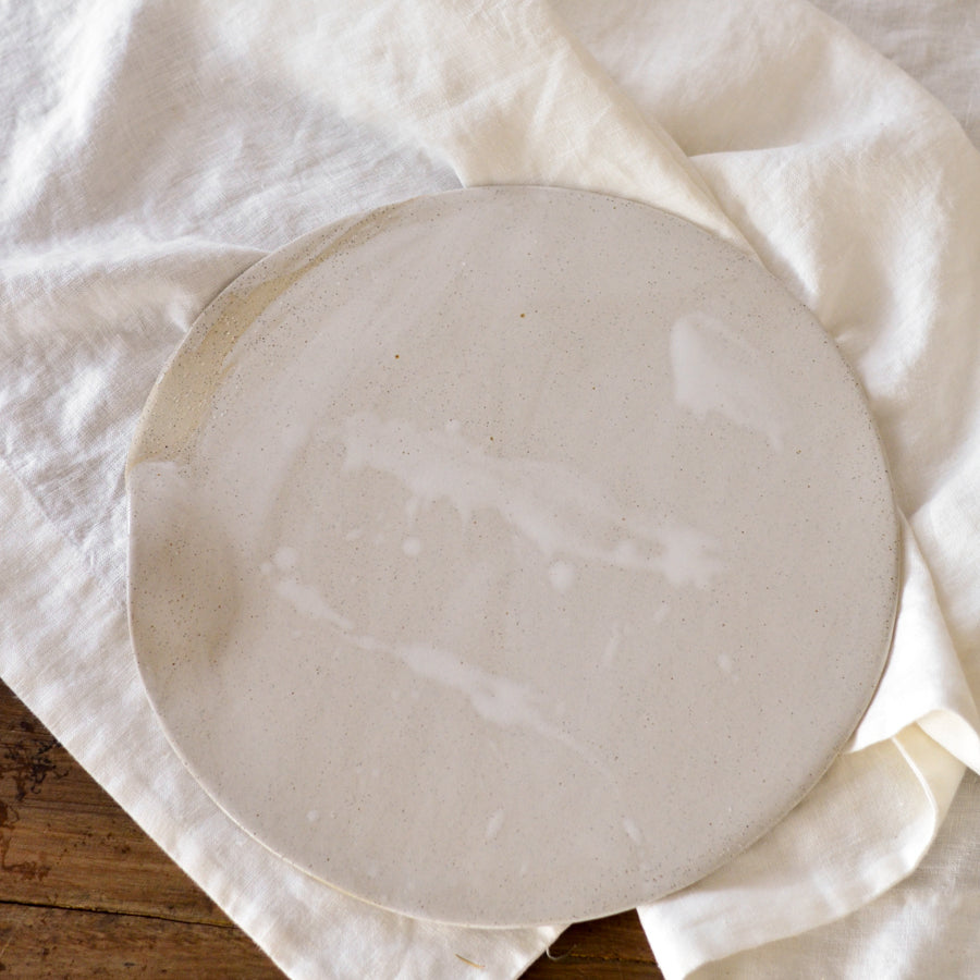Cheese platter ~ White on Stone