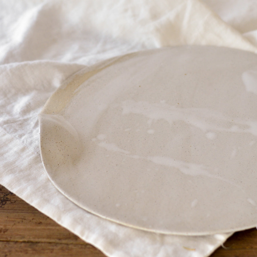 Cheese platter ~ White on Stone