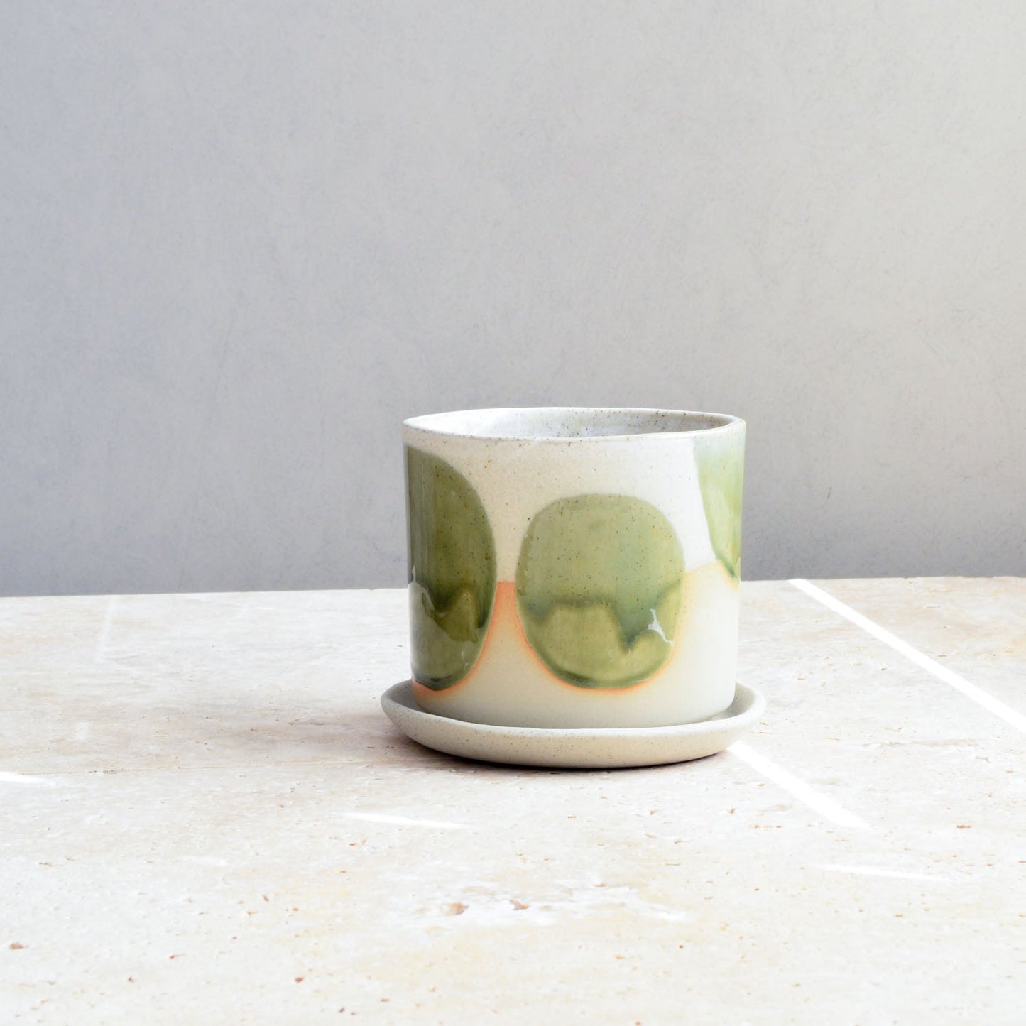 Ceramic planter ~ Moss